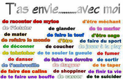                               question aux meufs
