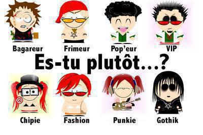 t'es plutot ?